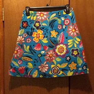 NWT Girls Golf Floral Skort